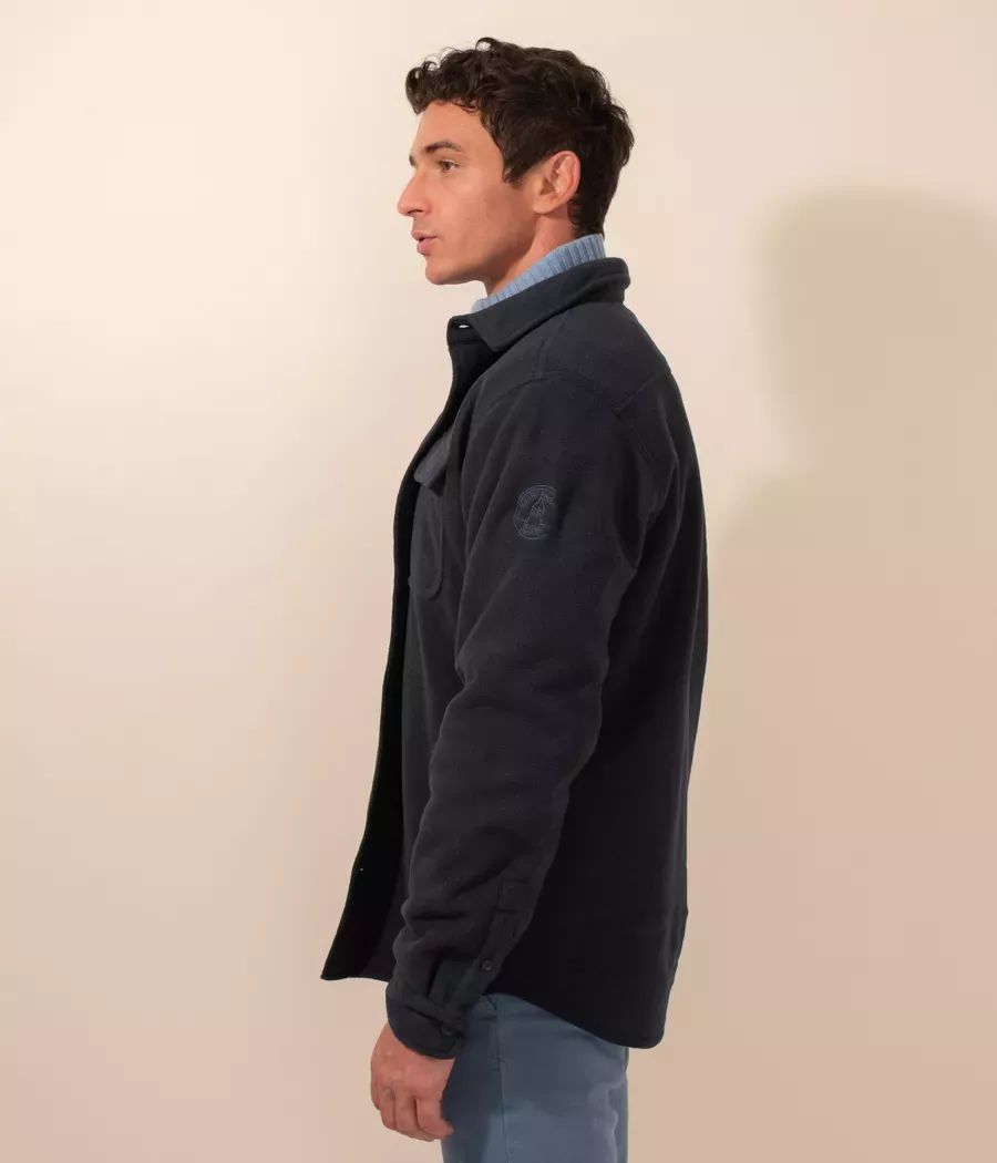 Heren fleece overshirt - Jassen | Kiwi Saint Tropez