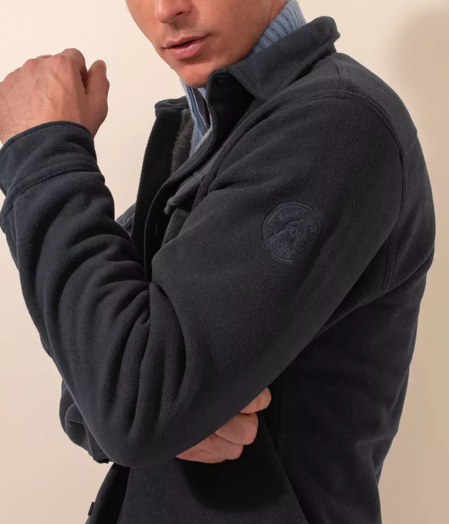 Men's fleece overshirt - Jackets and coats | Kiwi Saint Tropez