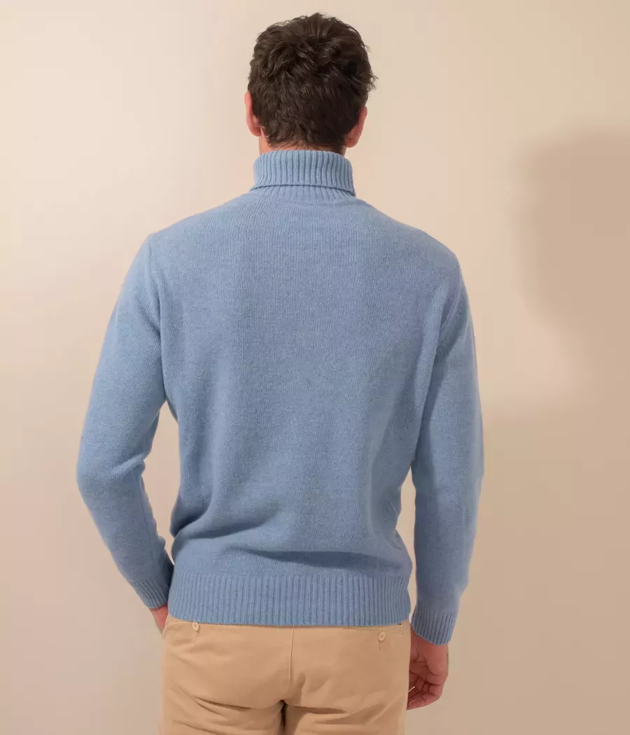 Men's thick roll-neck jumper - Sweaters and cardigans | Kiwi Saint Tropez