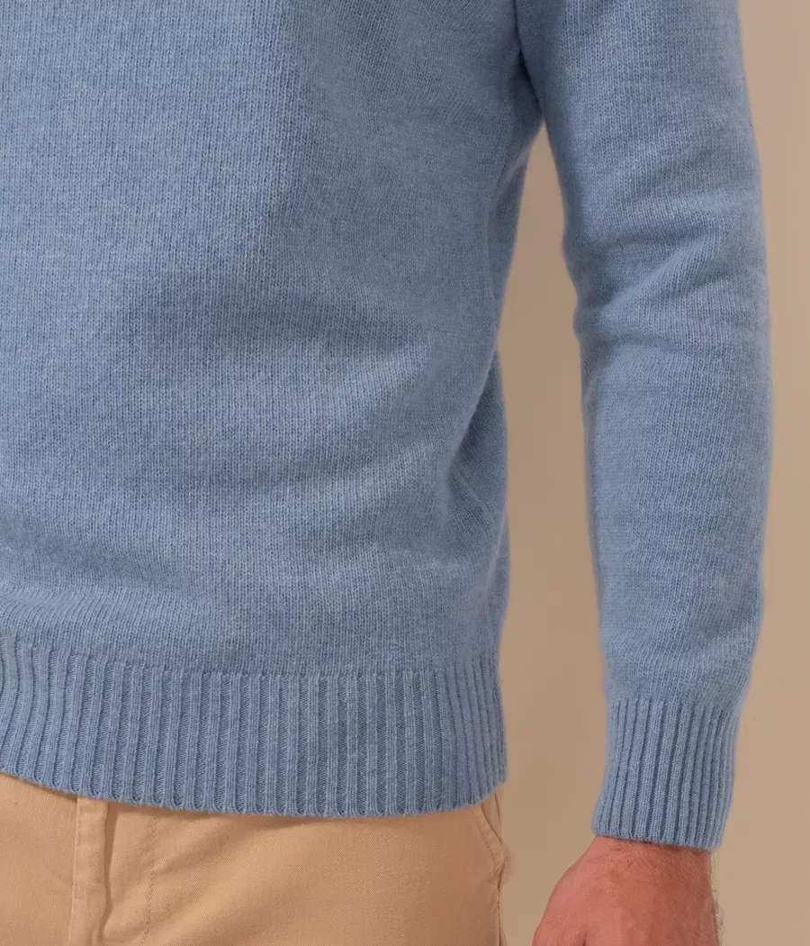 Men's thick roll-neck jumper - Sweaters and cardigans | Kiwi Saint Tropez