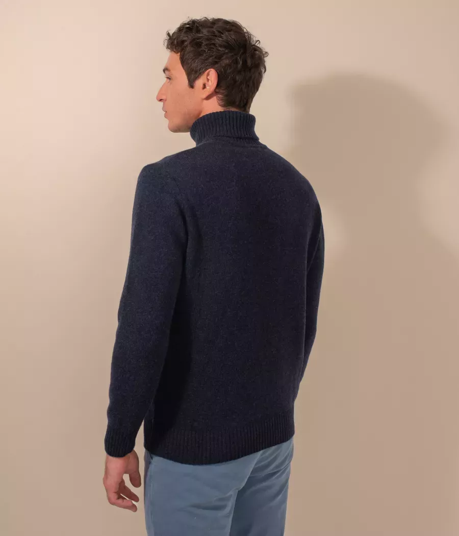 Men's thick roll-neck jumper - Sweaters and cardigans | Kiwi Saint Tropez