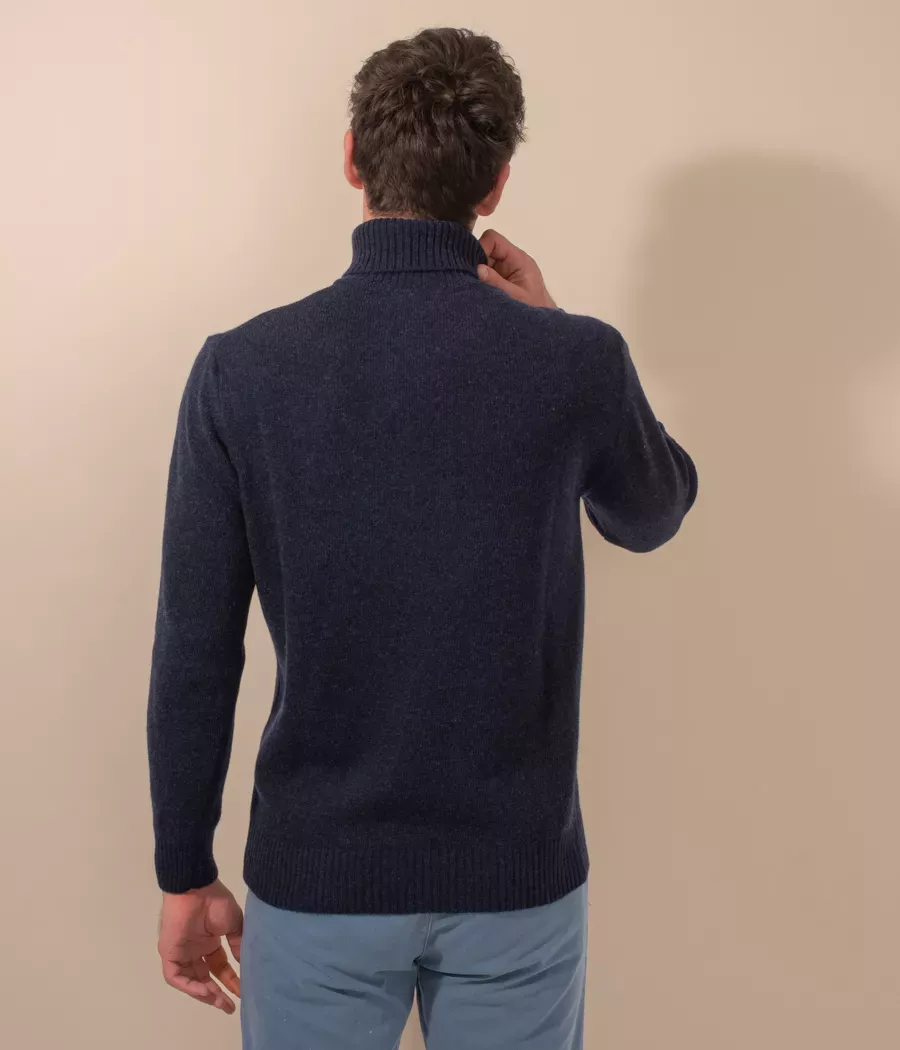 Men's thick roll-neck jumper - Sweaters and cardigans | Kiwi Saint Tropez