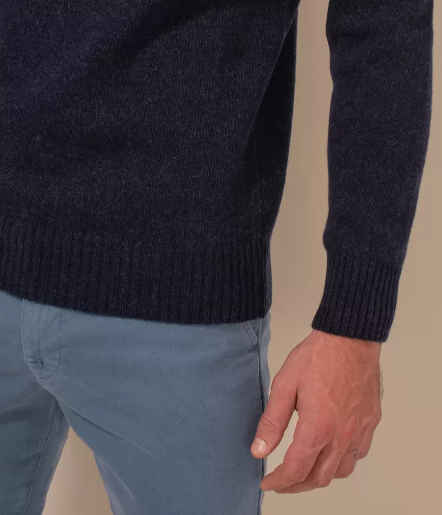 Men's thick roll-neck jumper - Sweaters and cardigans | Kiwi Saint Tropez