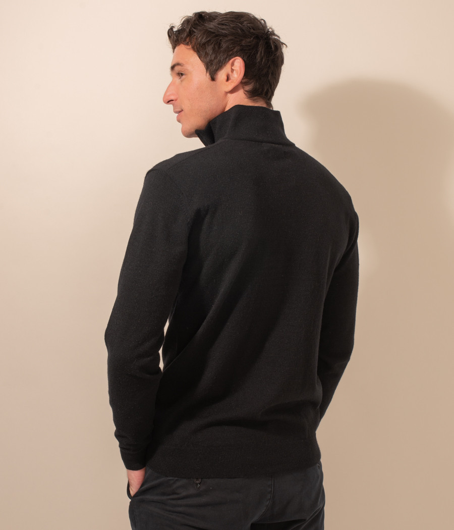 Men's zip-neck jumper - Sweaters and cardigans | Kiwi Saint Tropez