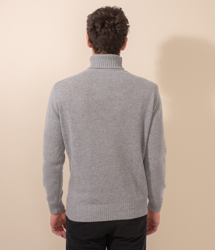 Men's thick roll-neck jumper - Sweaters and cardigans | Kiwi Saint Tropez