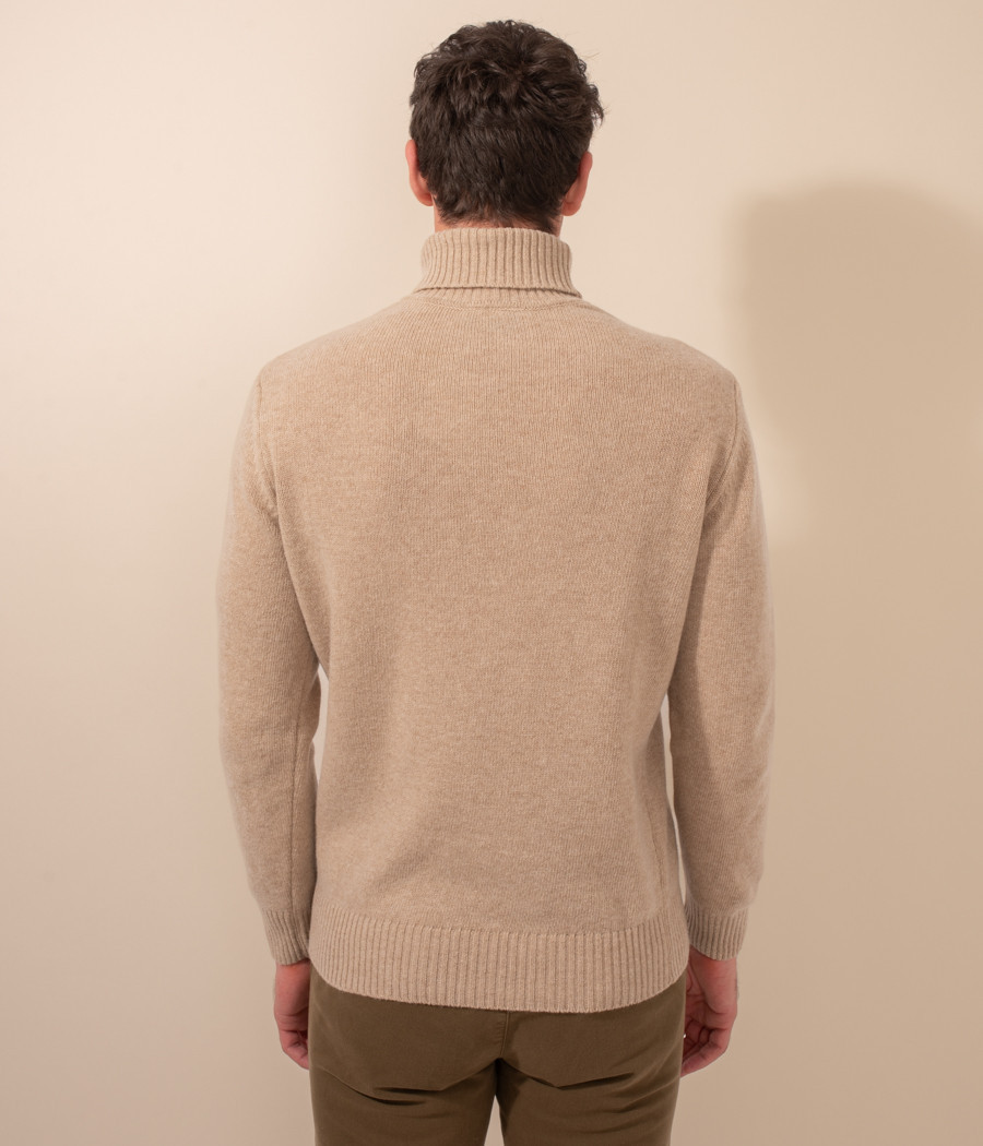 Men's thick roll-neck jumper - Sweaters and cardigans | Kiwi Saint Tropez