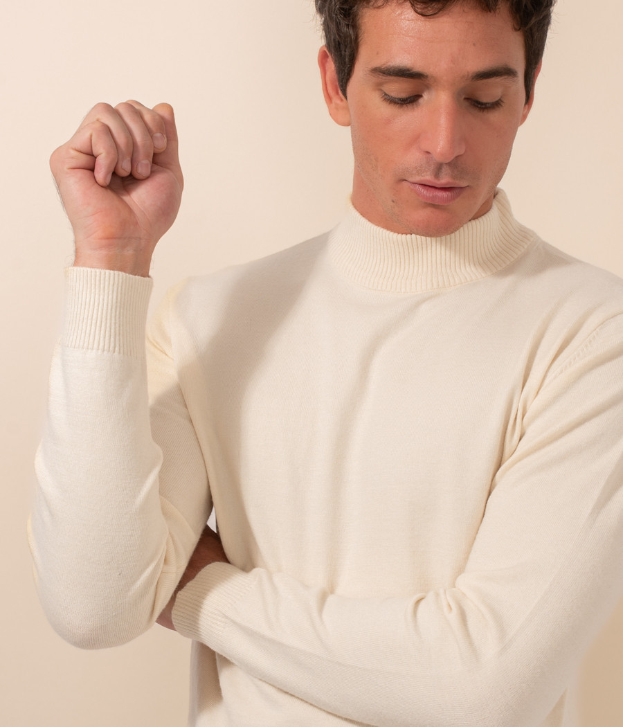 Men's funnel neck jumper - Sweaters and cardigans | Kiwi Saint Tropez