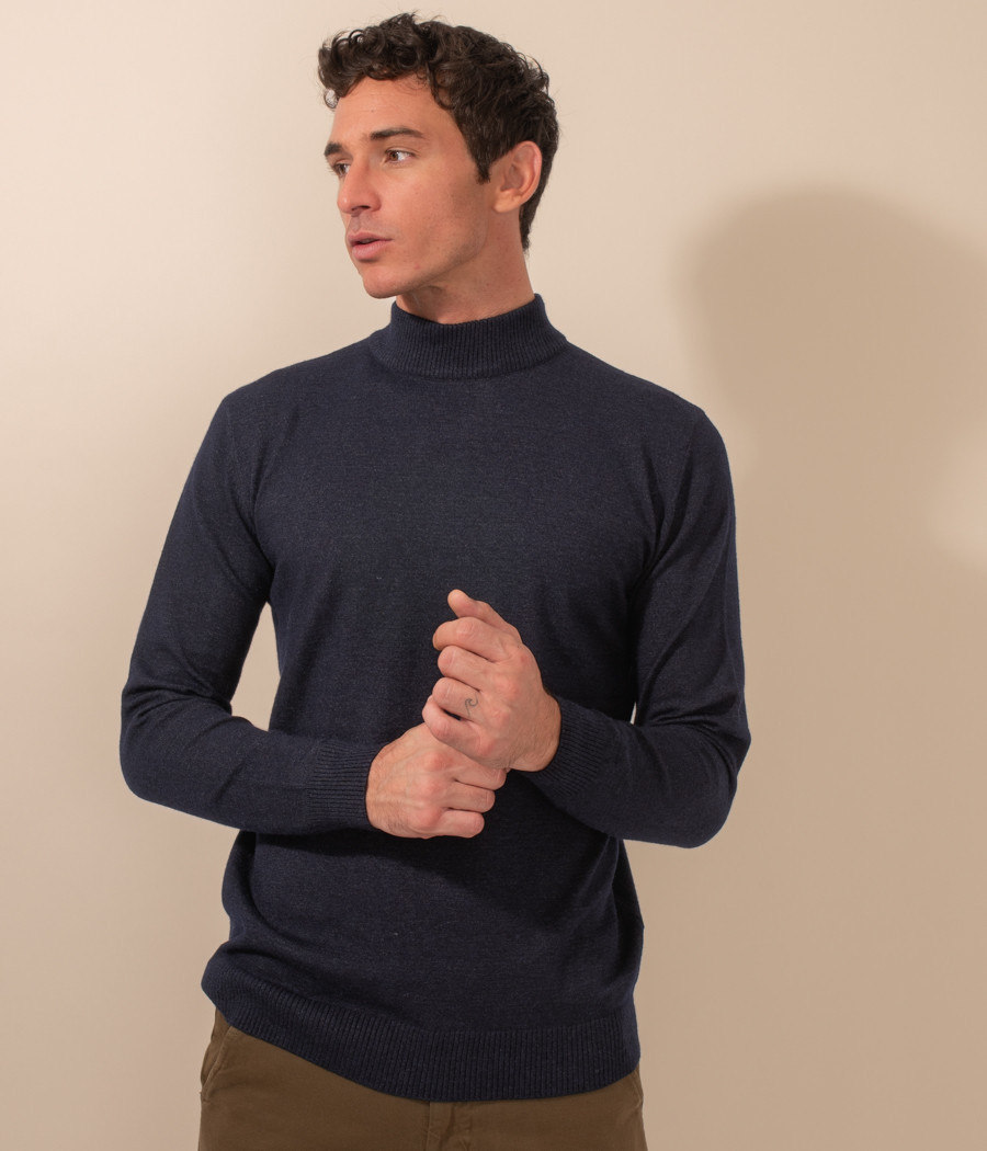 Pull homme col cheminée - Pulls et gilets | Kiwi Saint Tropez