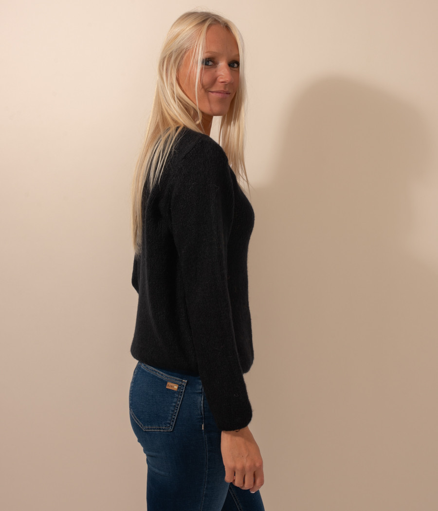 Pull femme col V - Pulls et gilets | Kiwi Saint Tropez