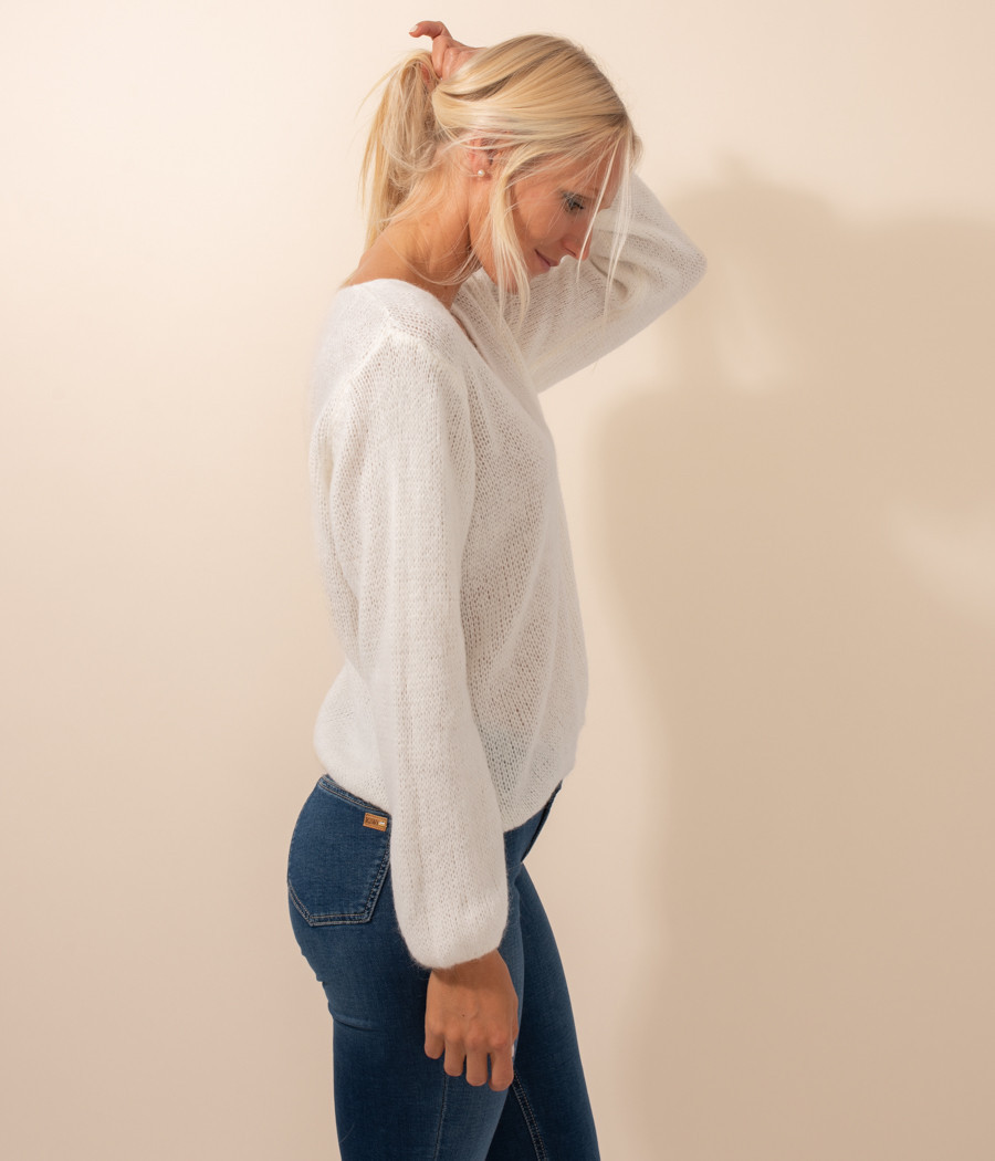 Women's V-neck jumper - Sweaters and cardigans | Kiwi Saint Tropez