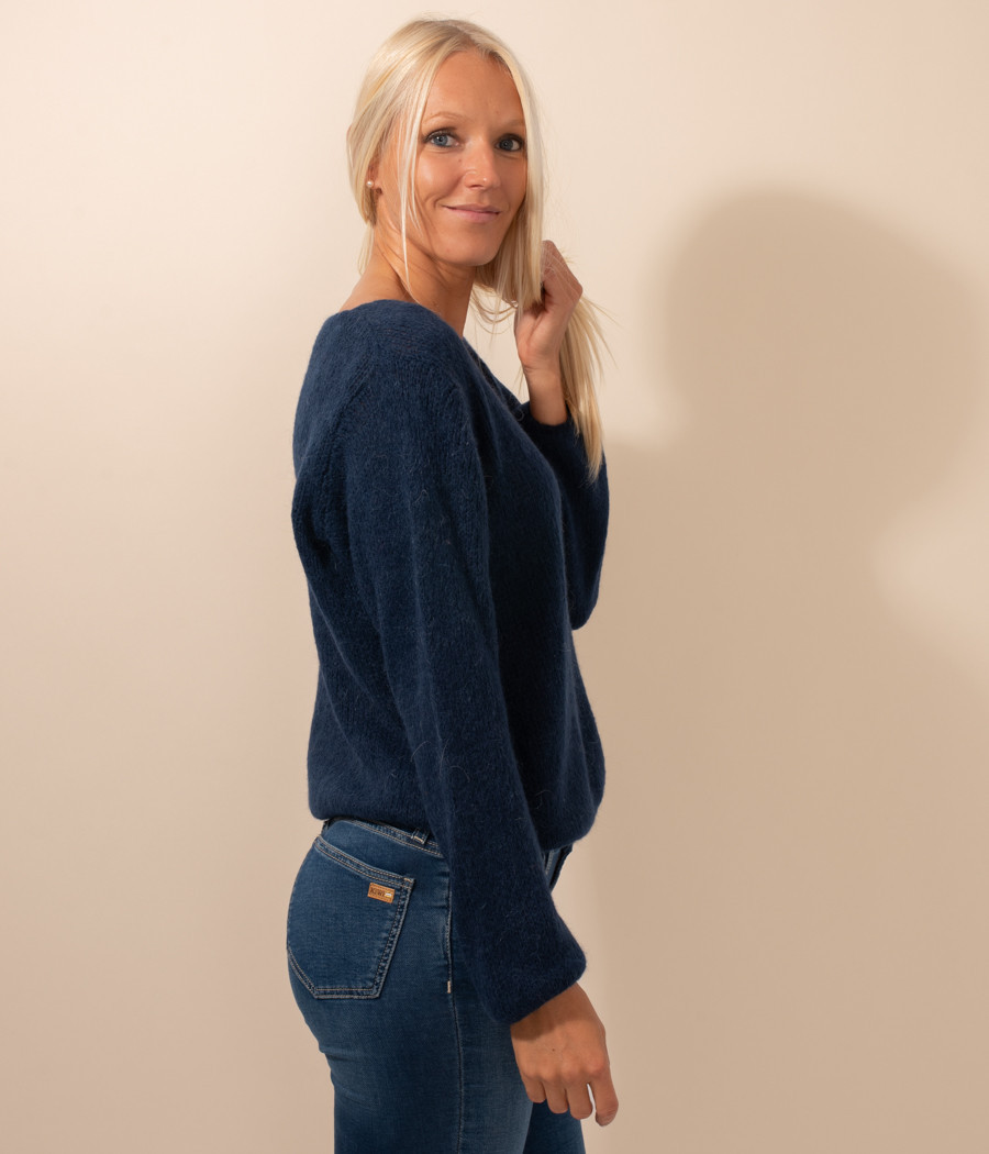 Pull femme col V - Pulls et gilets | Kiwi Saint Tropez