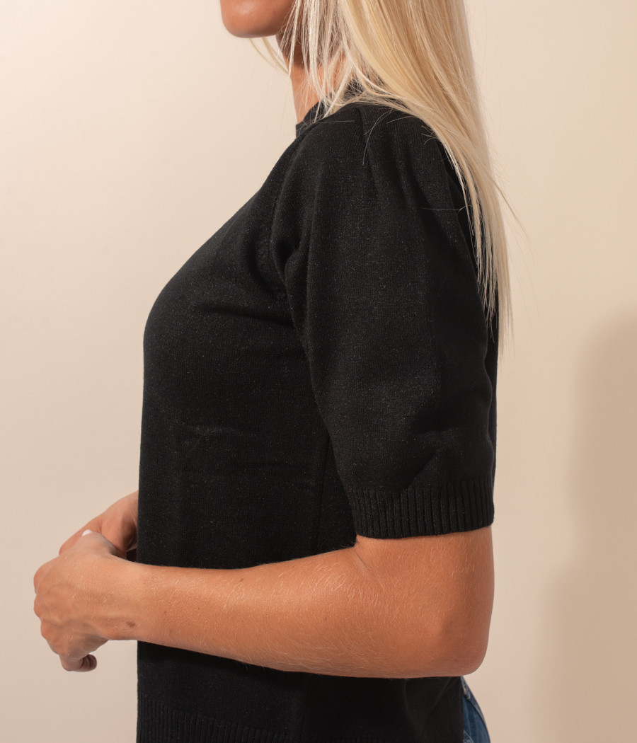 Pull femme manches courtes Louise | Kiwi Saint Tropez