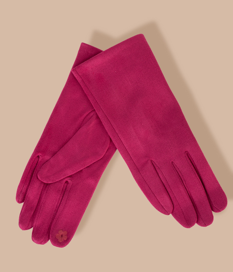 Gants femme nubuck | Kiwi Saint Tropez