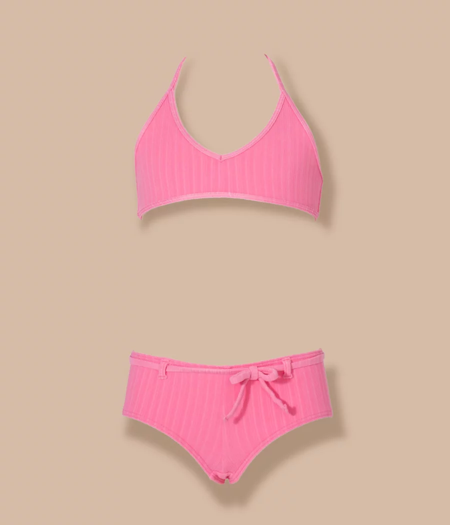 Maillot 2 pièces fille shorty Wanda | Kiwi Saint Tropez