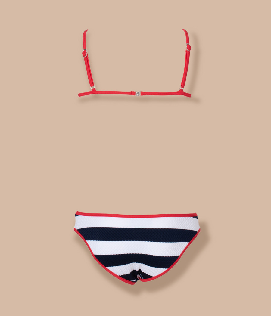 Maillot 2 pièces fille triangle Marina (Exclu web) | Kiwi Saint Tropez