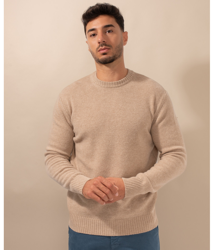 Jumper with shirt collar mens best sale