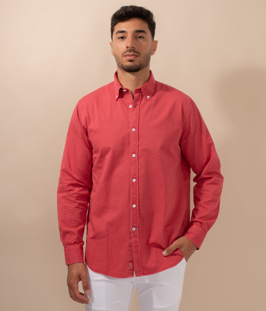 Chemise homme Brushed hiver | Kiwi Saint Tropez