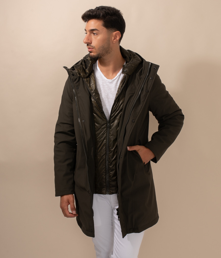 Parka homme doublure Ita | Kiwi Saint Tropez