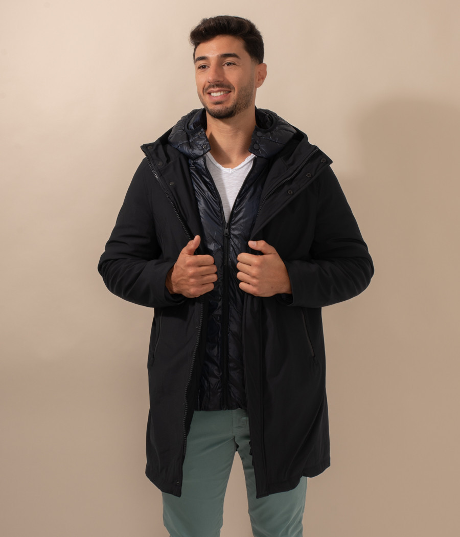 Men's parka with Ita lining