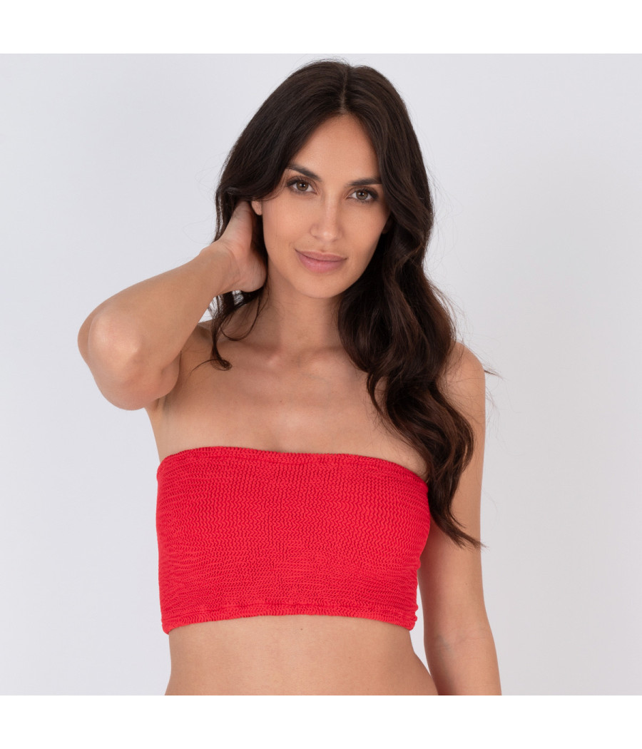 Haut de maillot femme bandeau one size Wavy | Kiwi Saint Tropez