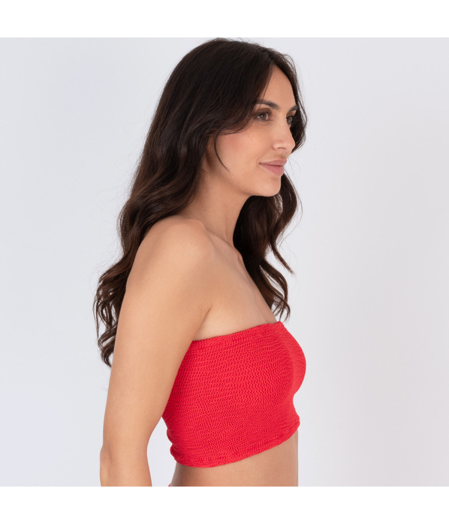 Haut de maillot femme bandeau one size Wavy | Kiwi Saint Tropez