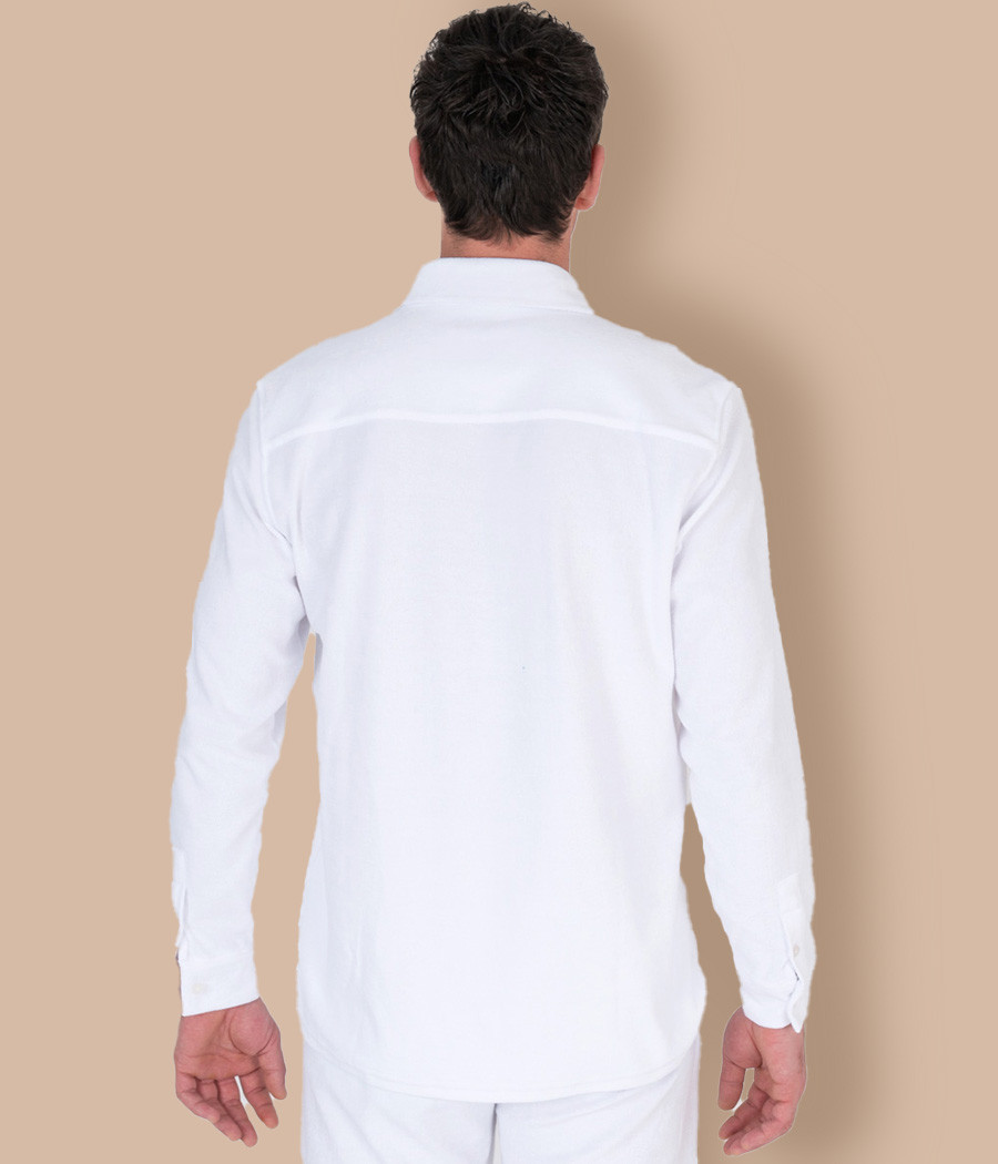 Chemise homme éponge Terry | Kiwi Saint Tropez