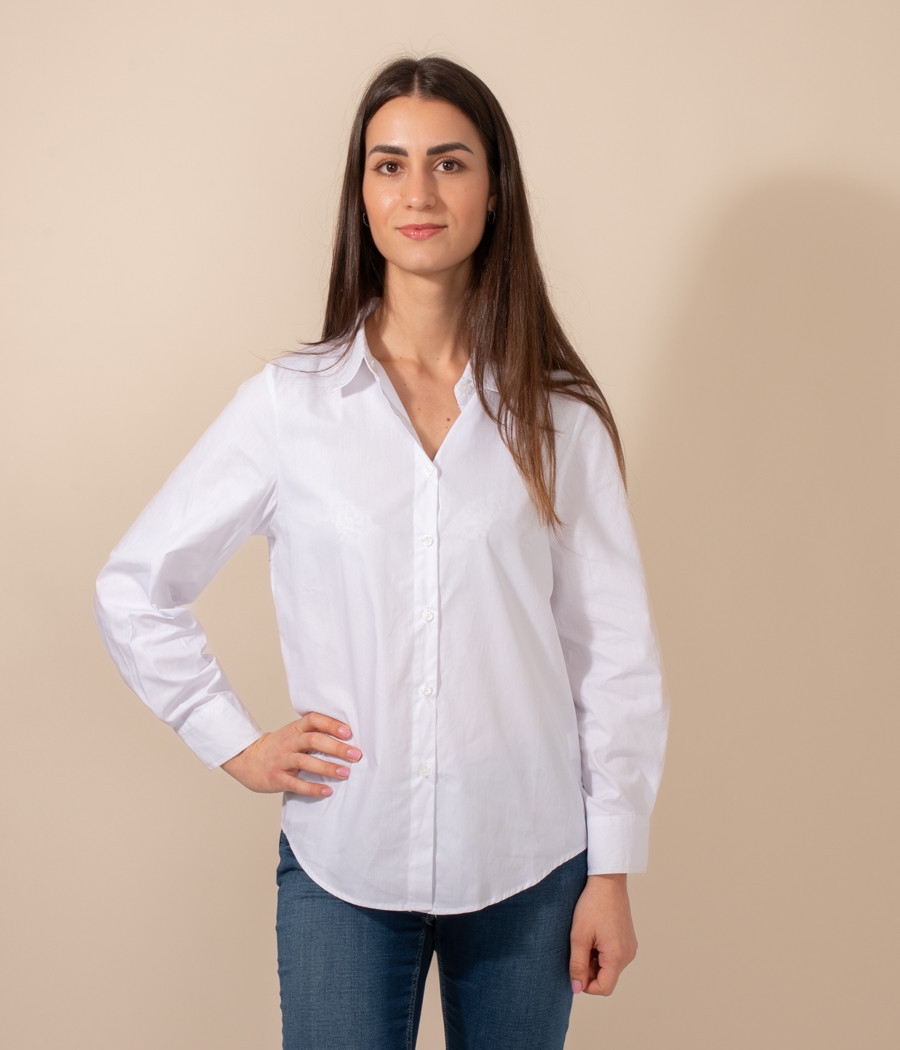 Chemise femme unie Rose | Kiwi Saint Tropez