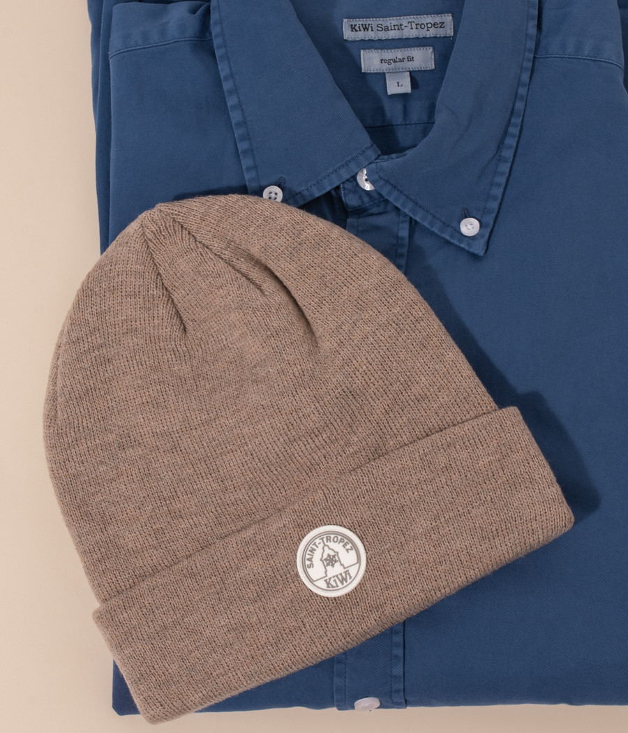 Bonnet homme badge | Kiwi Saint Tropez