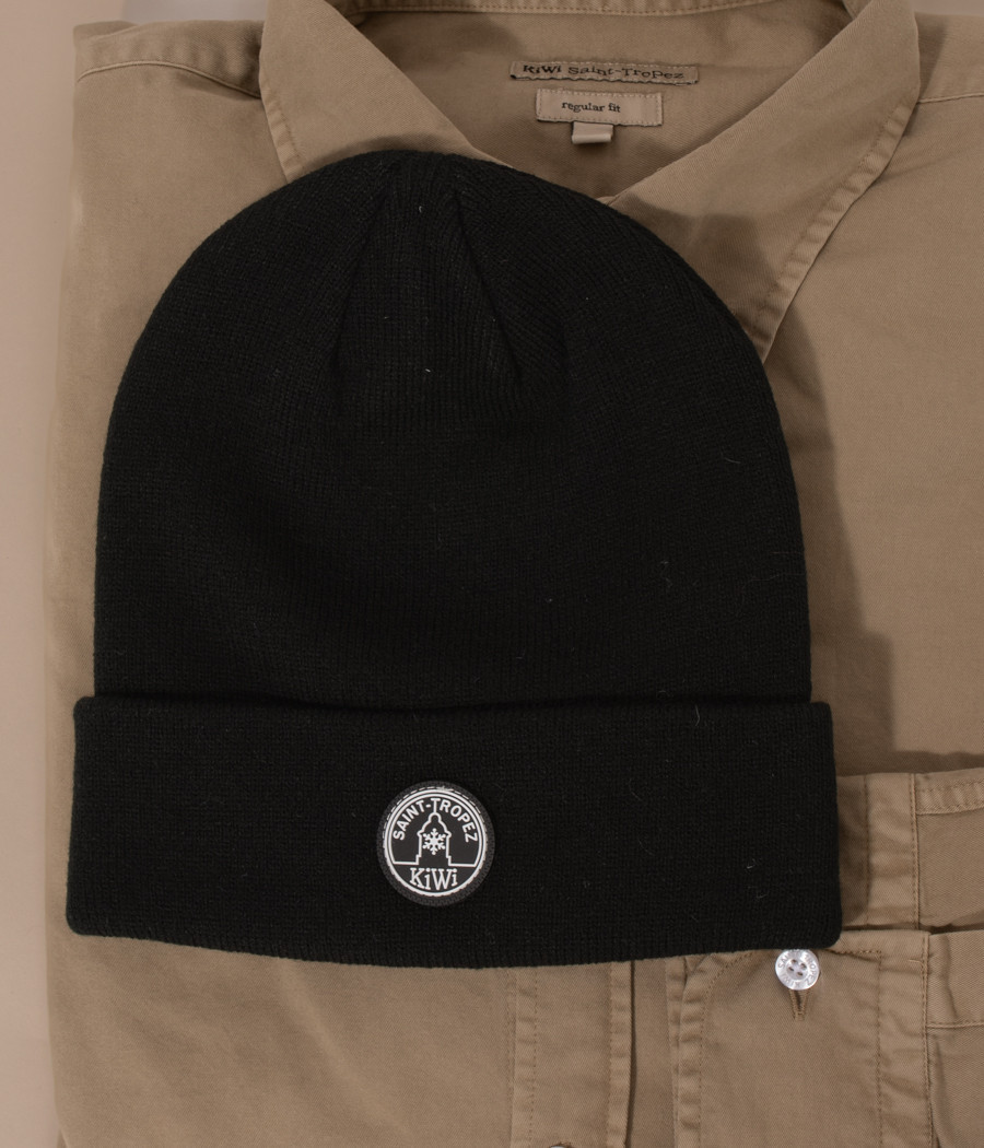 Bonnet homme badge | Kiwi Saint Tropez