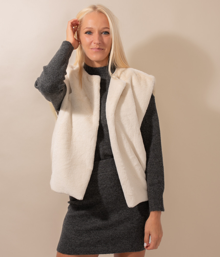 Sena women's fur jacket - Jackets and coats | Kiwi Saint Tropez