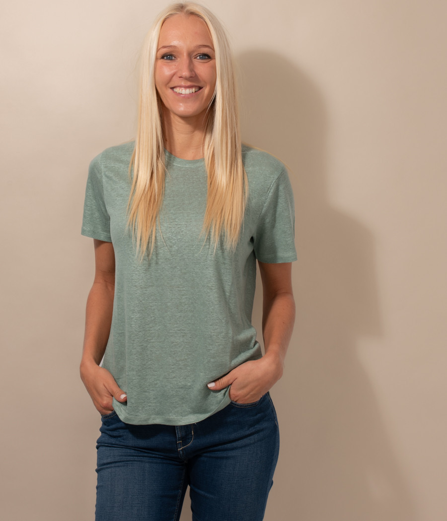 Joli lin T-shirt | Kiwi Saint Tropez