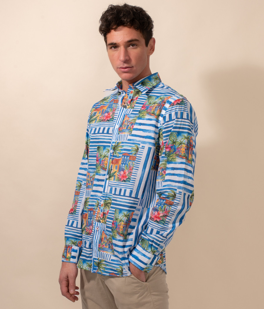 Chemise homme Riviera | Kiwi Saint Tropez