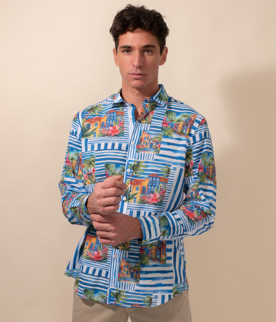 Chemise homme Riviera | Kiwi Saint Tropez