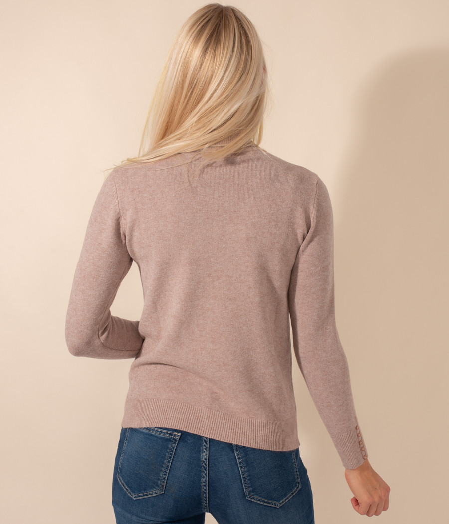 Pull femme col roulé Louise | Kiwi Saint Tropez