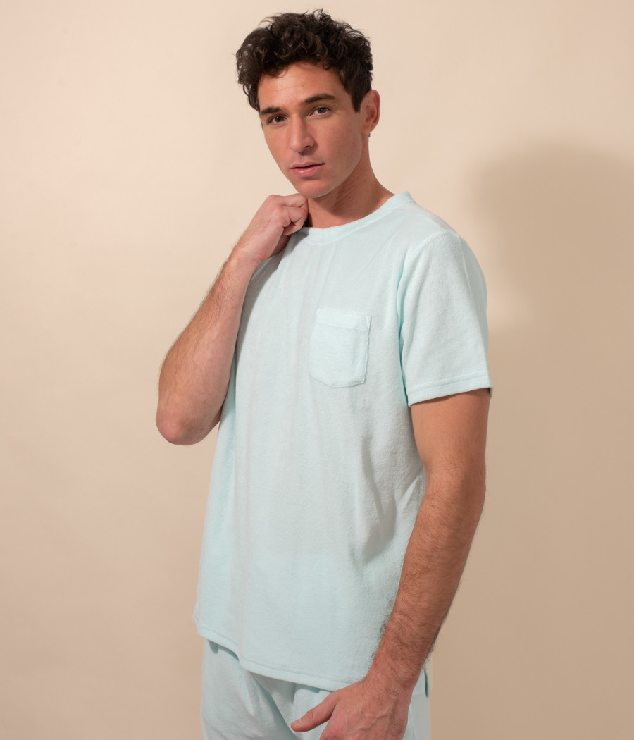 Terry heren T-shirt - Terry badstof collectie | Kiwi Saint Tropez