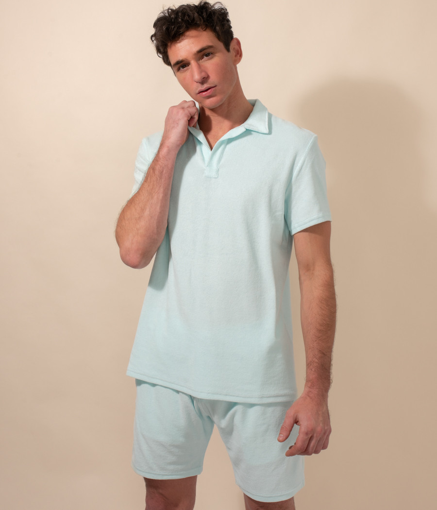 Polo homme Terry | Kiwi Saint Tropez