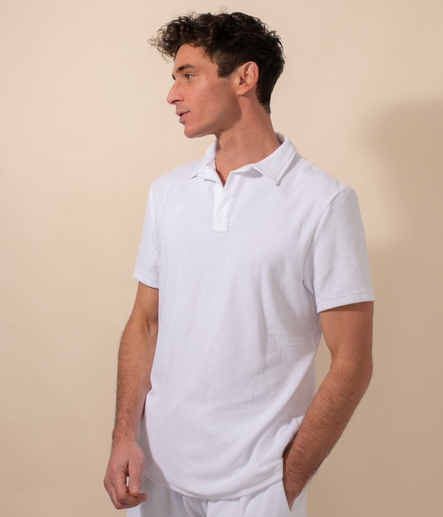 Polo homme Terry | Kiwi Saint Tropez