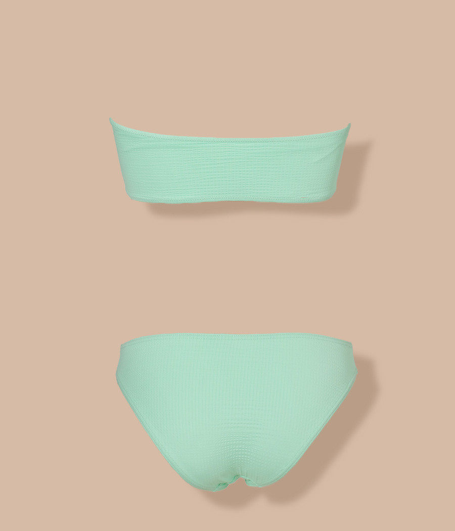 Maillot 2 pièces fille bandeau Agrano | Kiwi Saint Tropez