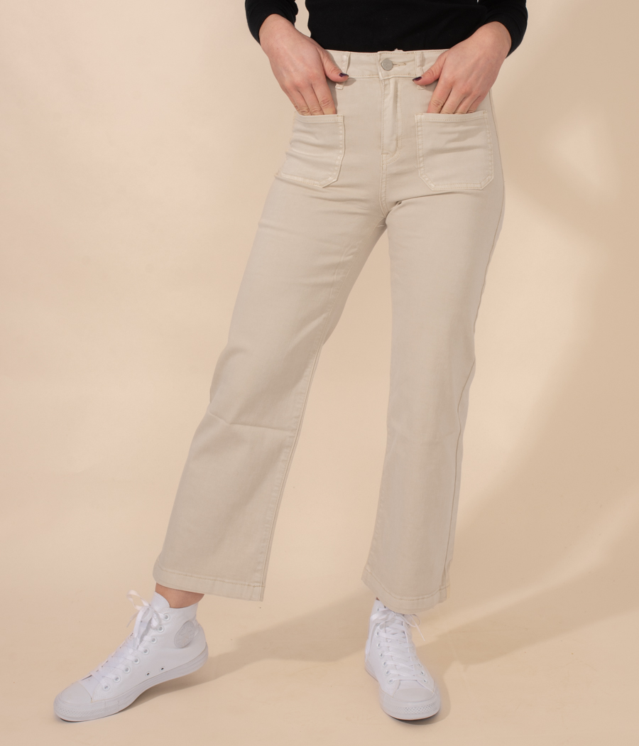 Queen jeans with pocket - Pantalons | Kiwi Saint Tropez