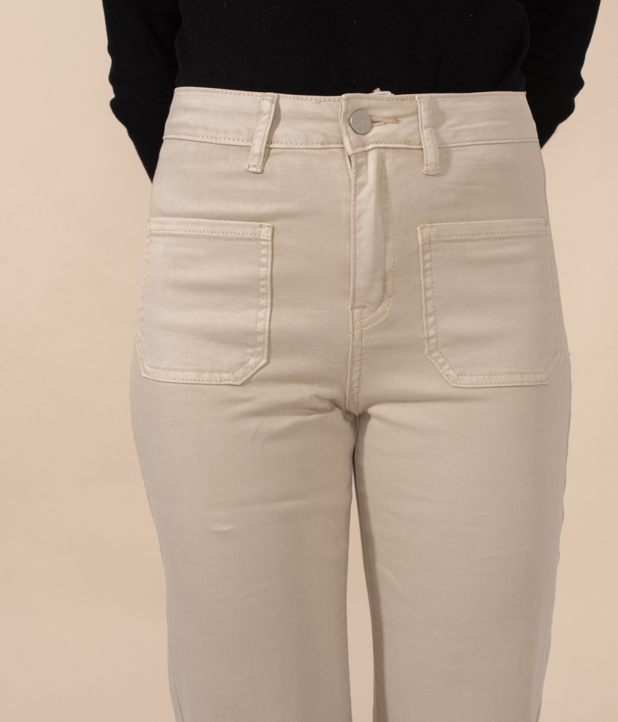 Queen jeans with pocket - Pantalons | Kiwi Saint Tropez