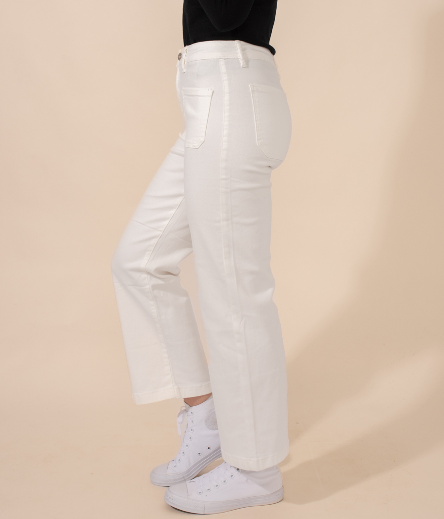 Pantalon femme poche jean Queen | Kiwi Saint Tropez