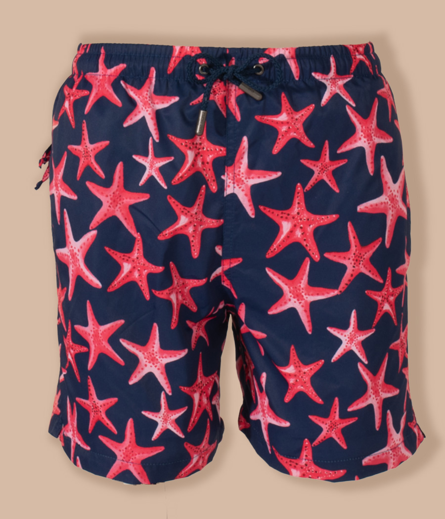 Maillot de bain garçon Starfish - Maillots de bain imprimés | Kiwi Saint Tropez