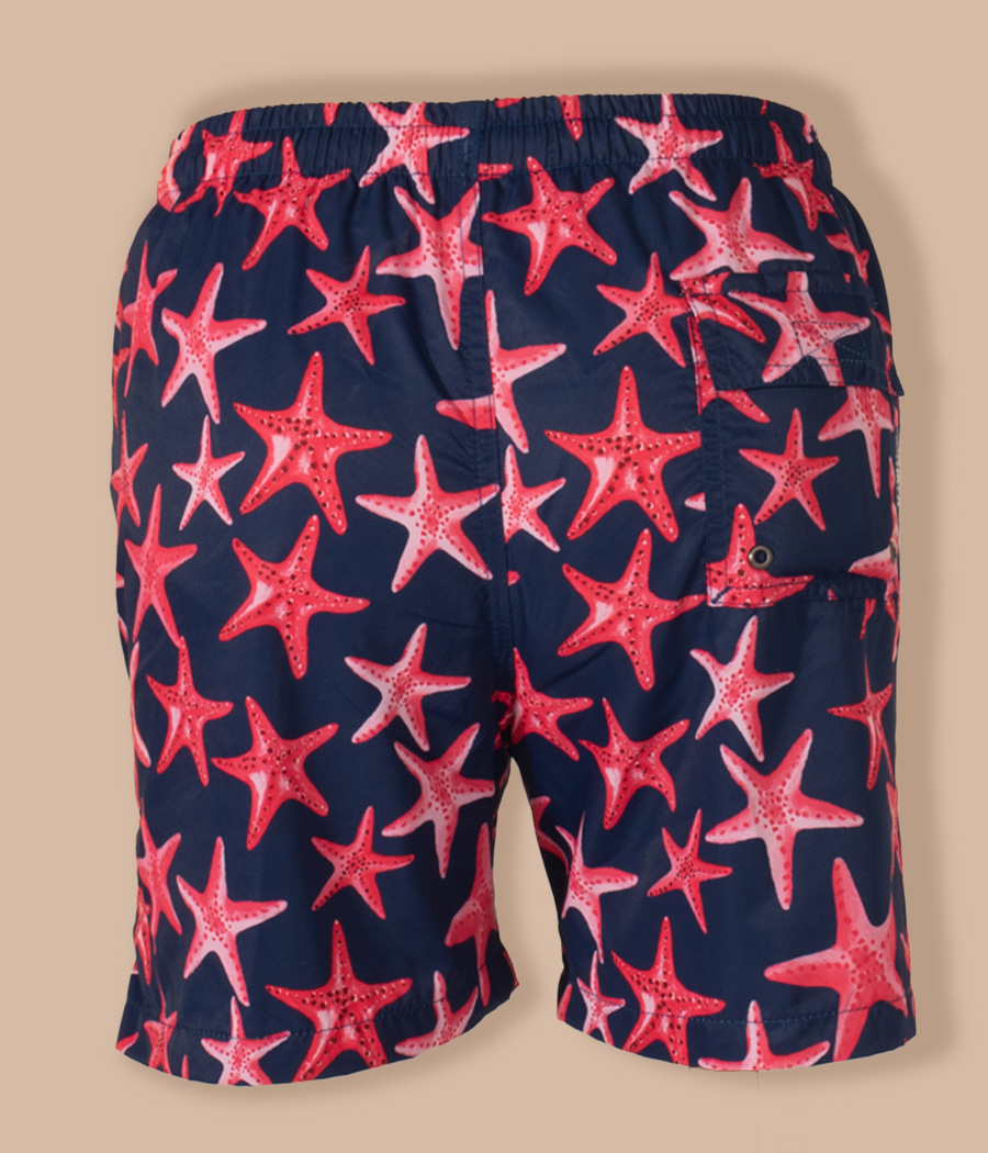 Starfish boy's swimming costume - Swimwear printed | Kiwi Saint Tropez