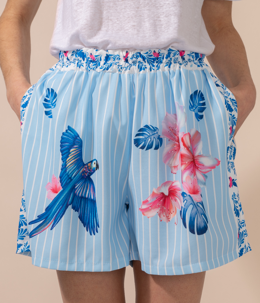 Short femme Tropical - Shorts et jupes | Kiwi Saint Tropez