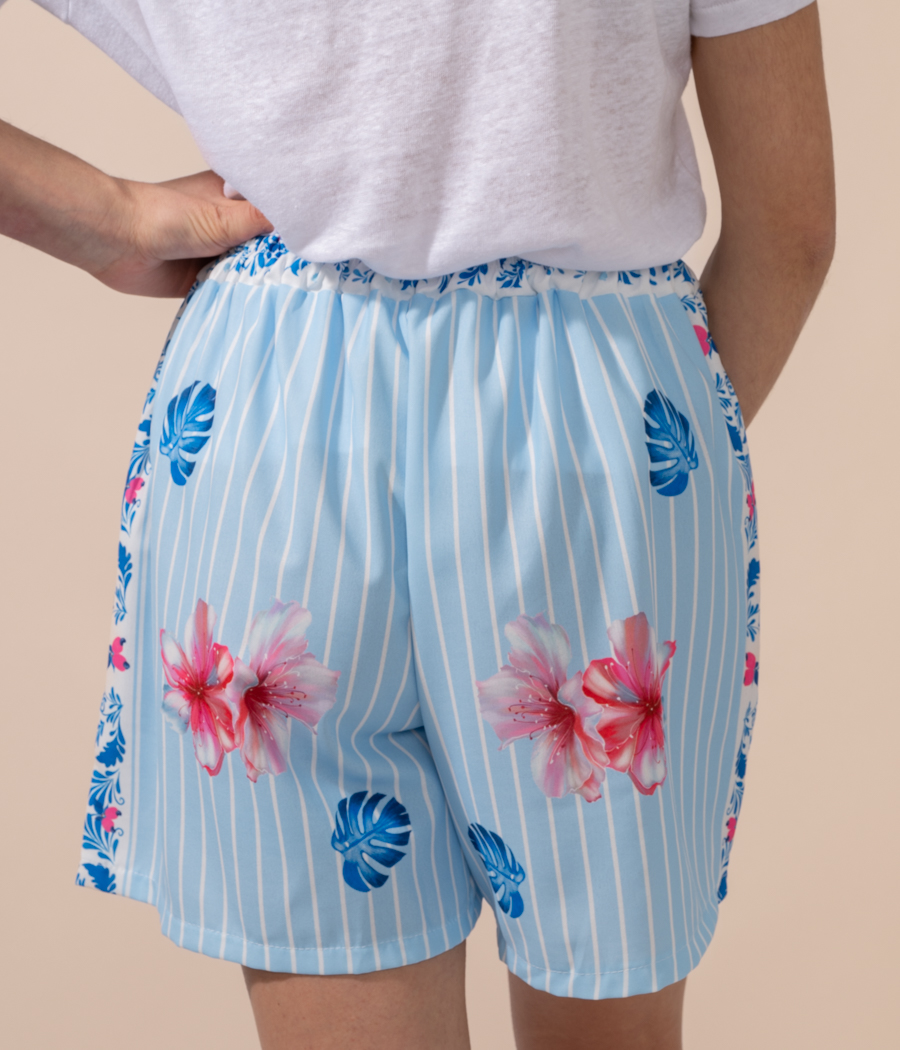 Vrouwen korte broek Tropical - Korte broeken en rokken | Kiwi Saint Tropez