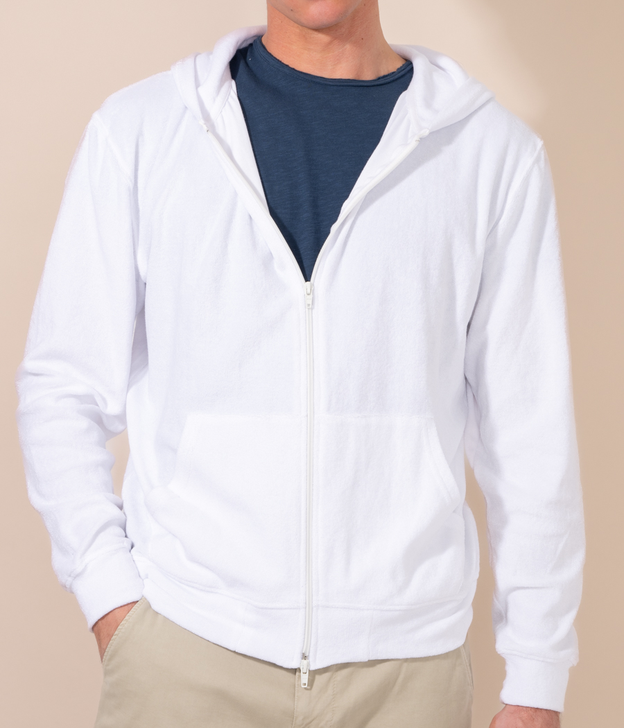 Terry men's zip-up jacket - Sweaters and cardigans | Kiwi Saint Tropez