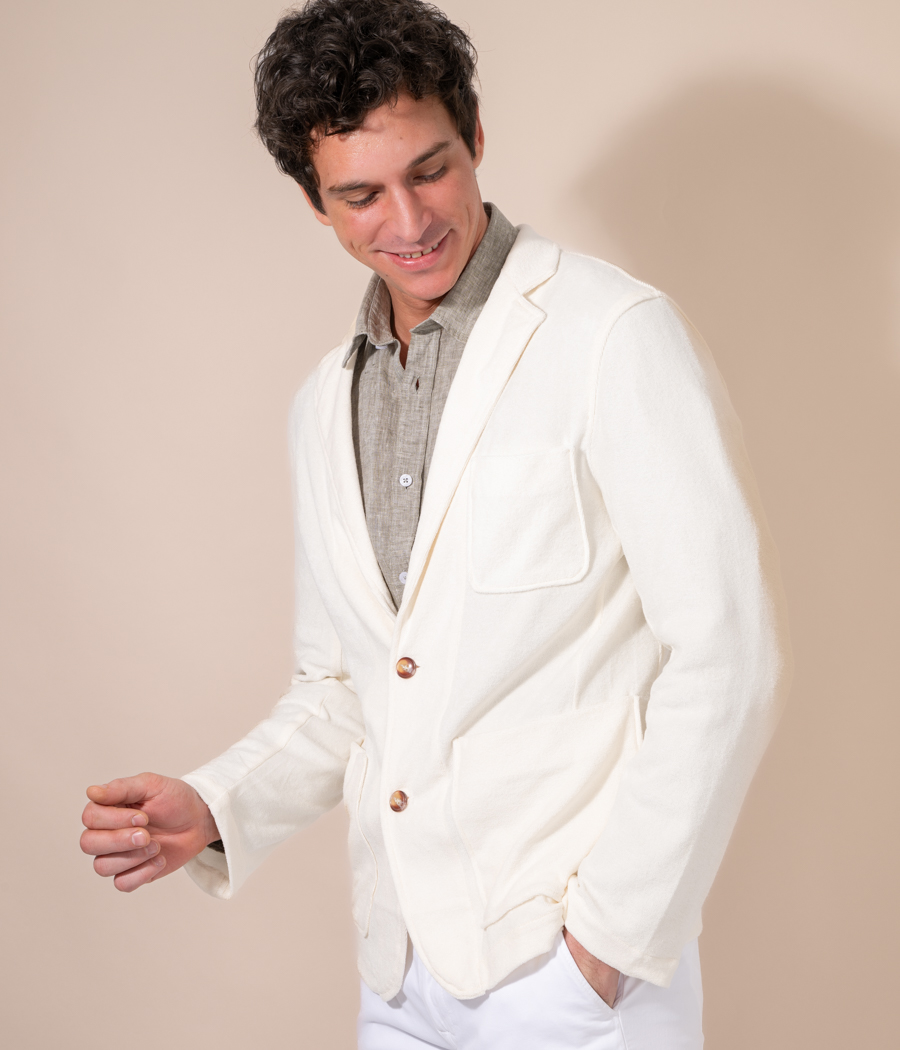 Blazer homme éponge Terry - Collection éponge Terry | Kiwi Saint Tropez