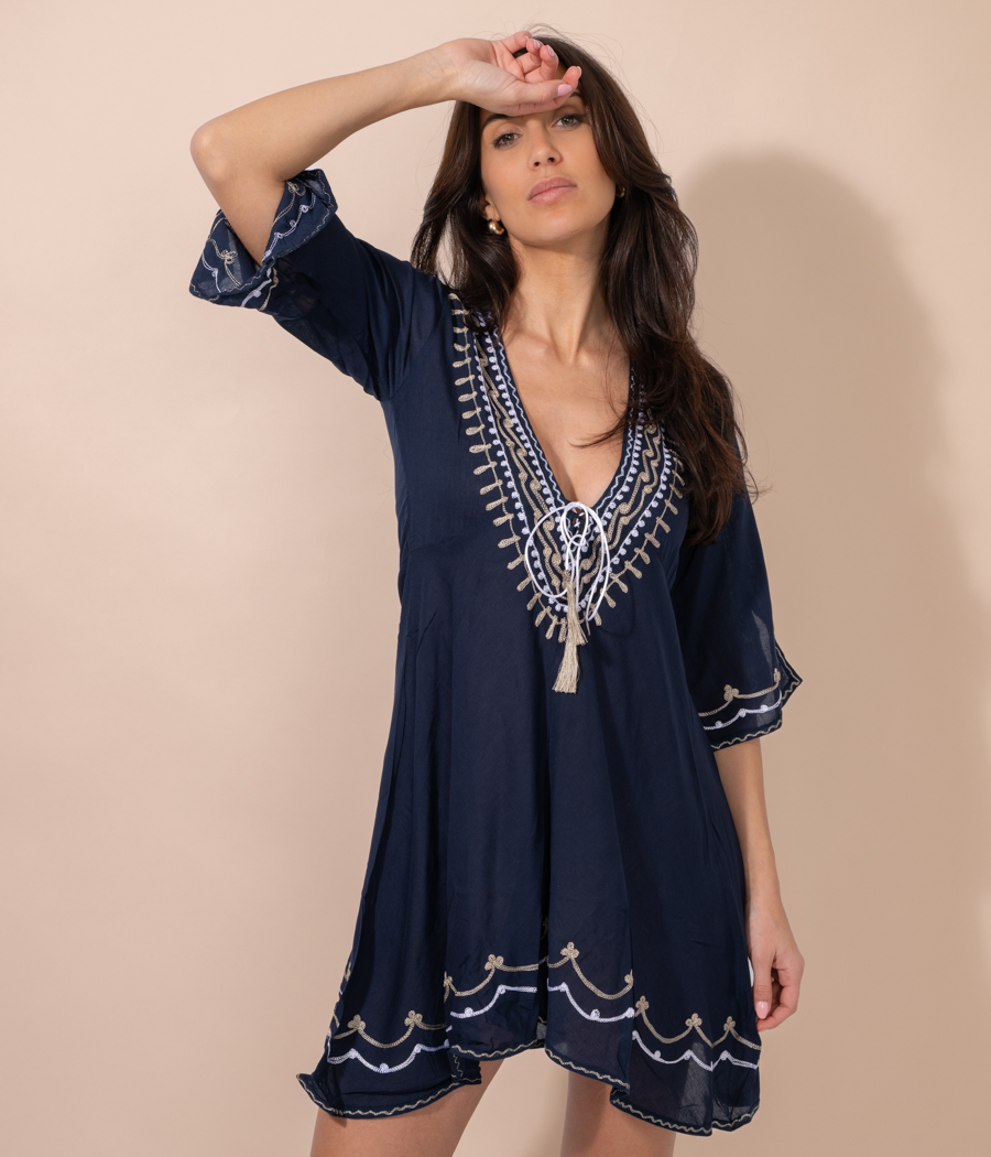 Women's short goddess tunic