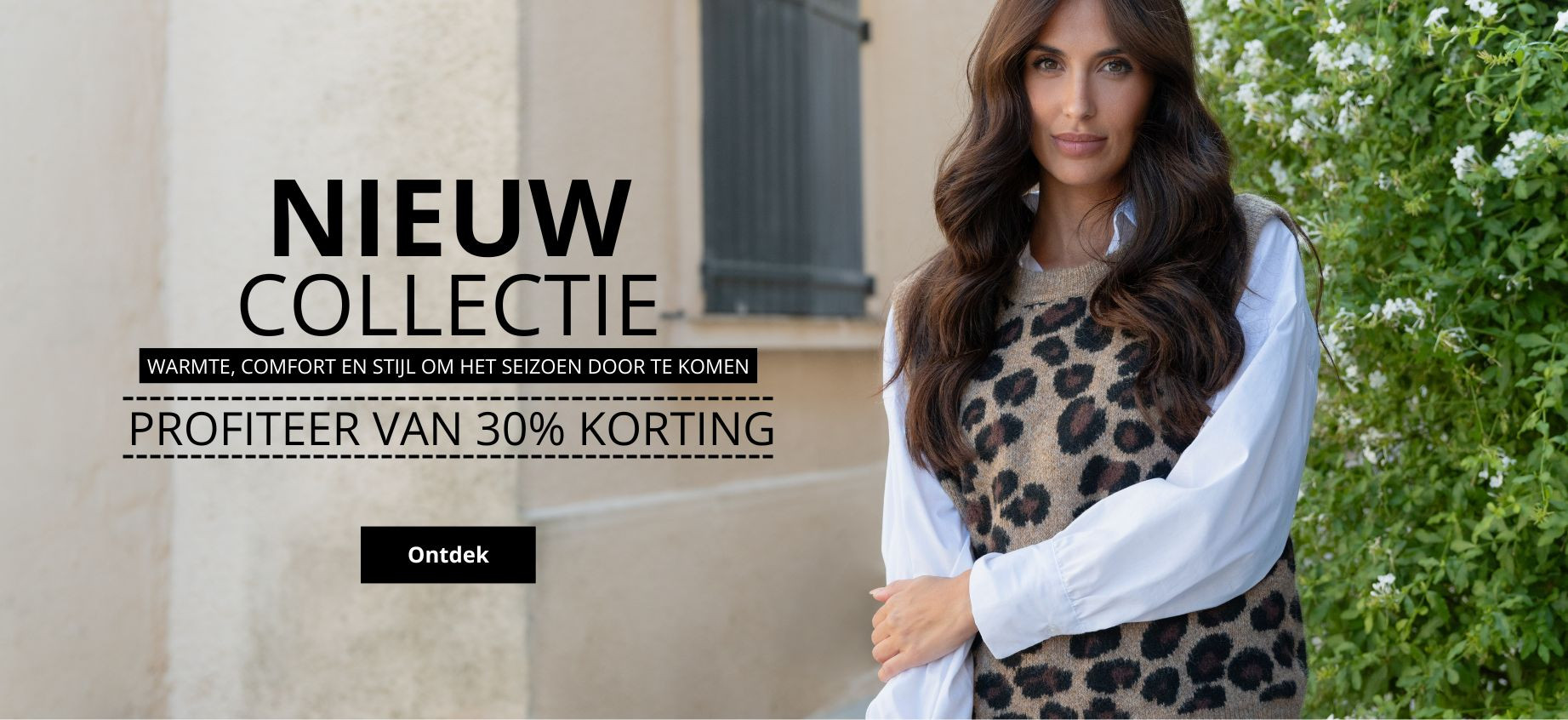 30% korting op winterkleding voor dames